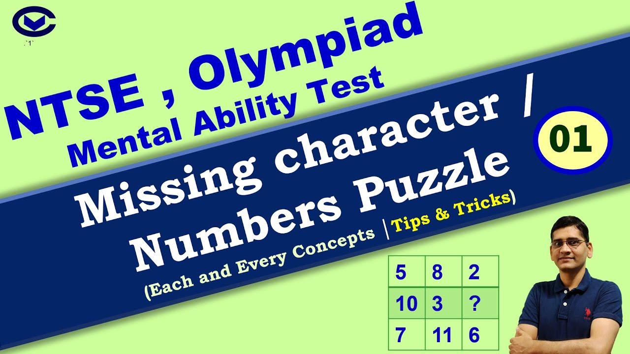 NTSE 2022 : Inserting the Missing Character │ MAT (Mental Ability Test) for NTSE │ Number Puzzle