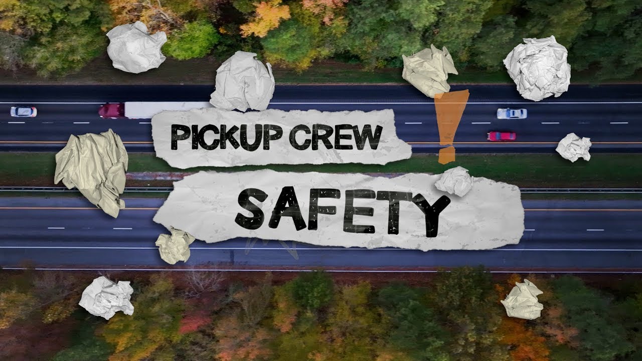 MDOT SHA Adopt-A-Highway Pickup Crew Safety Video