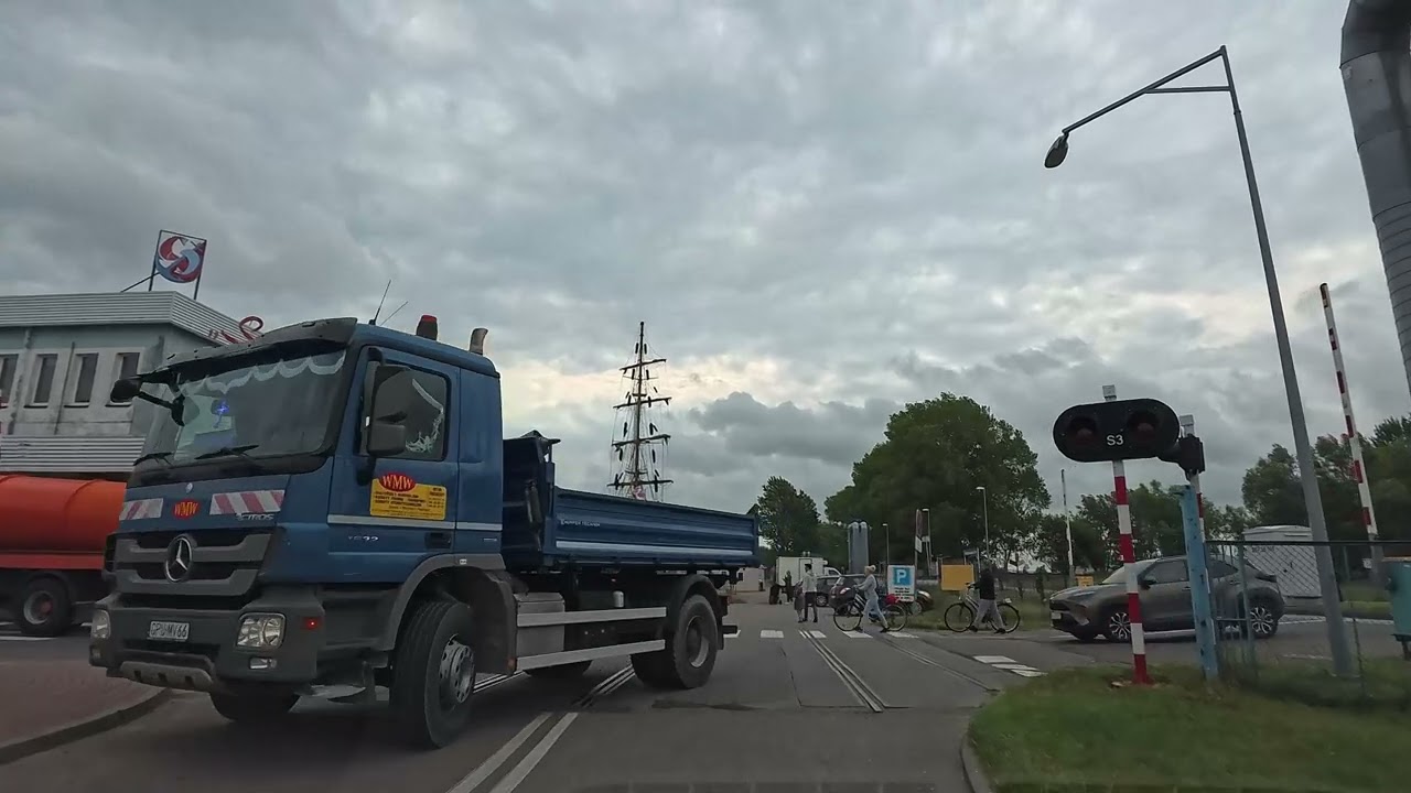 Władysławowo przejazd ulicami