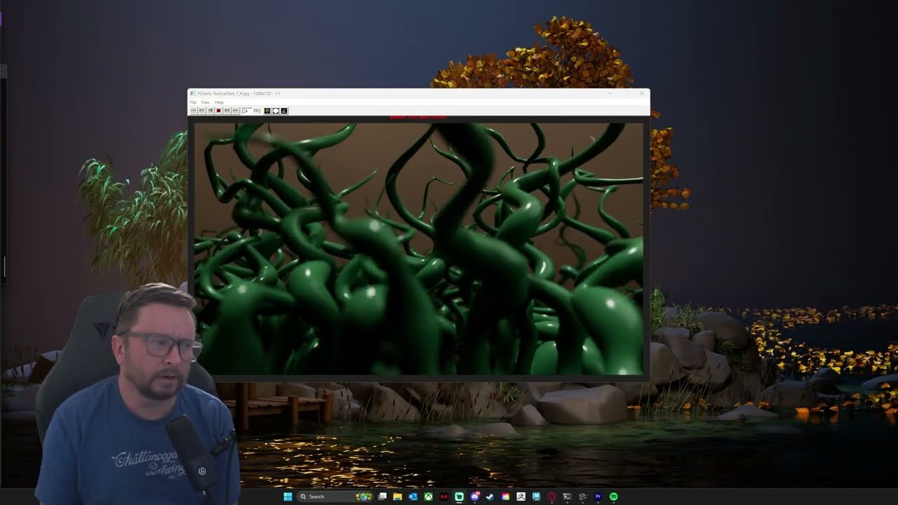 Анимация роста с помощью MASH в Maya 2026