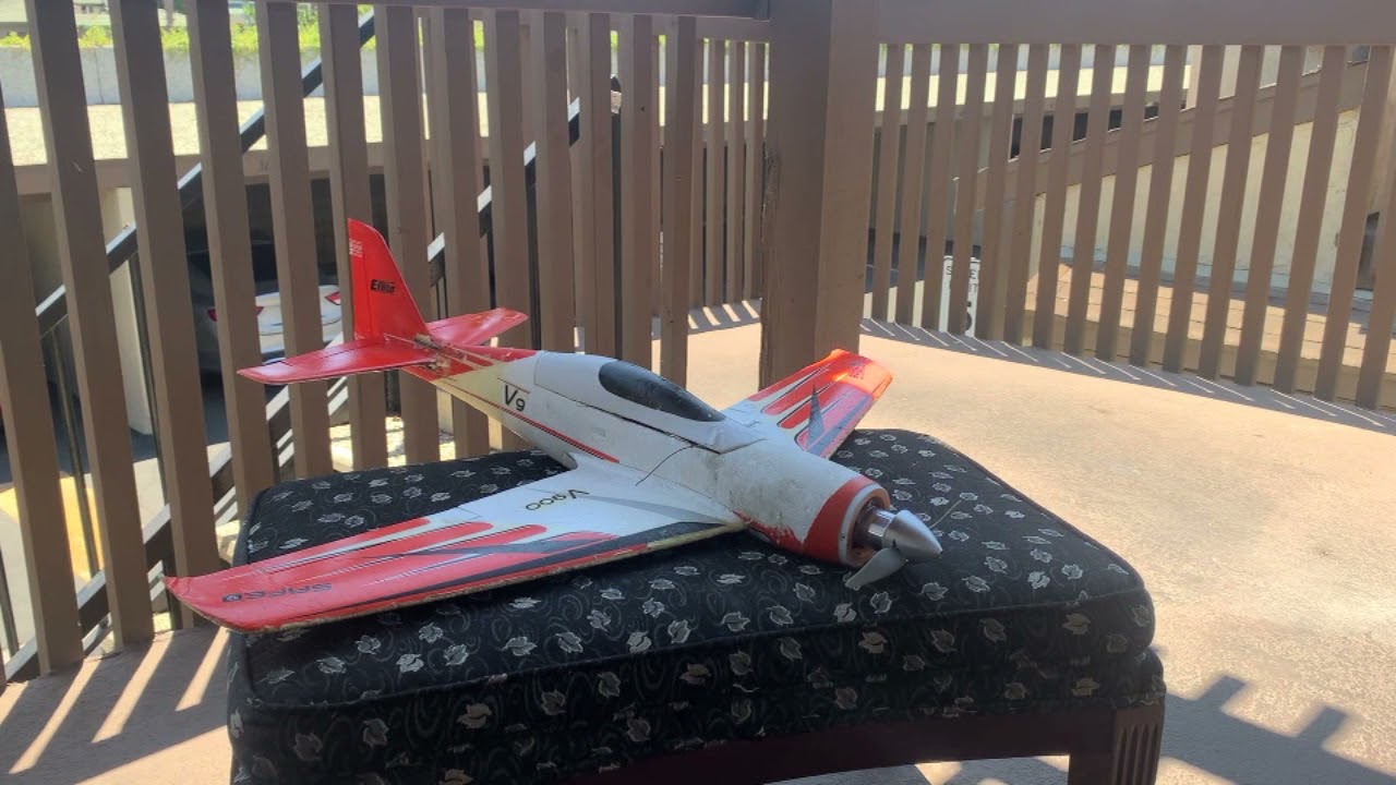 My 180 mph+ Modified 6s e flite V900 Very Fast RC Plane.Filmed by Chris!