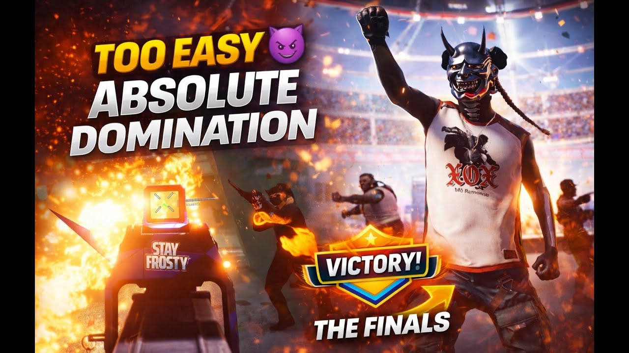 Too Easy 😈 | Absolute DOMINATION in THE FINALS #thefinals #gaming #pcgaming #thefinalsgameplay