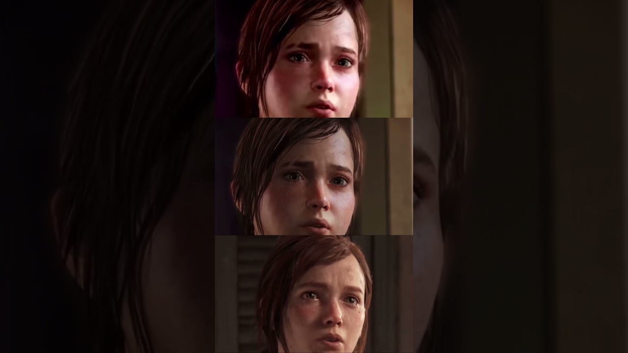 The Last of Us : Original vs Remastered vs Remake | #ps4 #playstation #games #short #shorts #ps