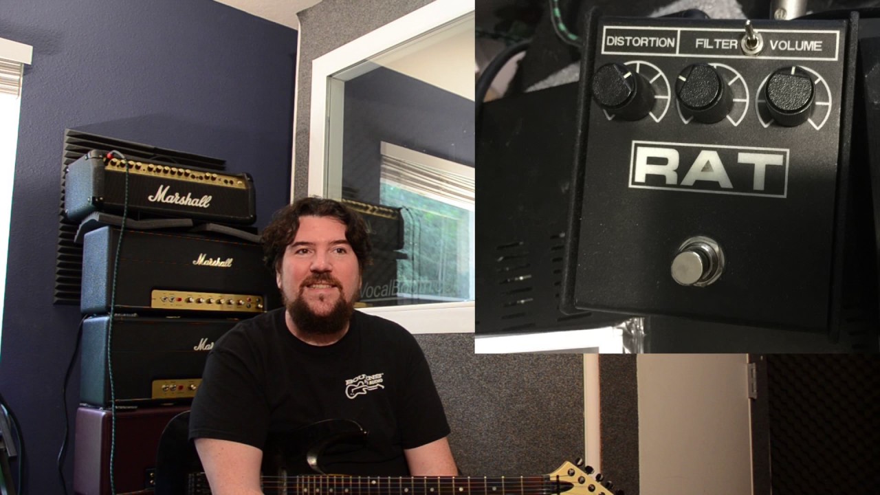 I try and recreate the OBITUARY death metal guitar sound!