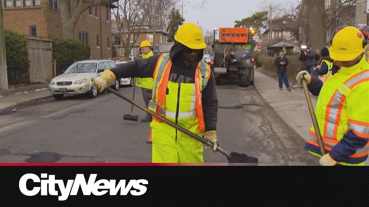 Toronto launches first 24-hour pothole repair blitz of the year