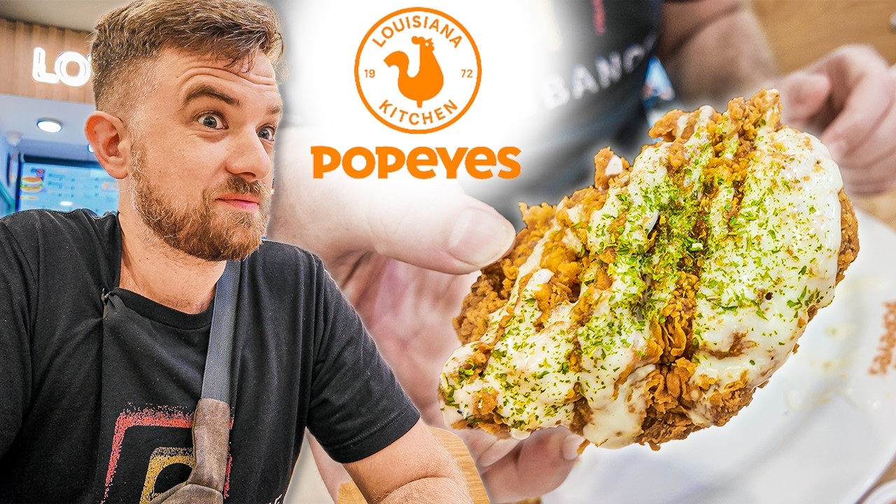 This Is What I Eat At Popeye's Chicken In Vietnam