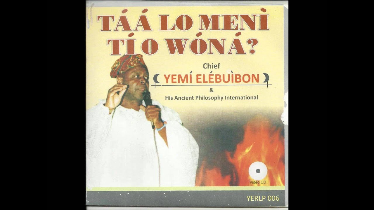 01 Taa Lo Meni Ti O Wona