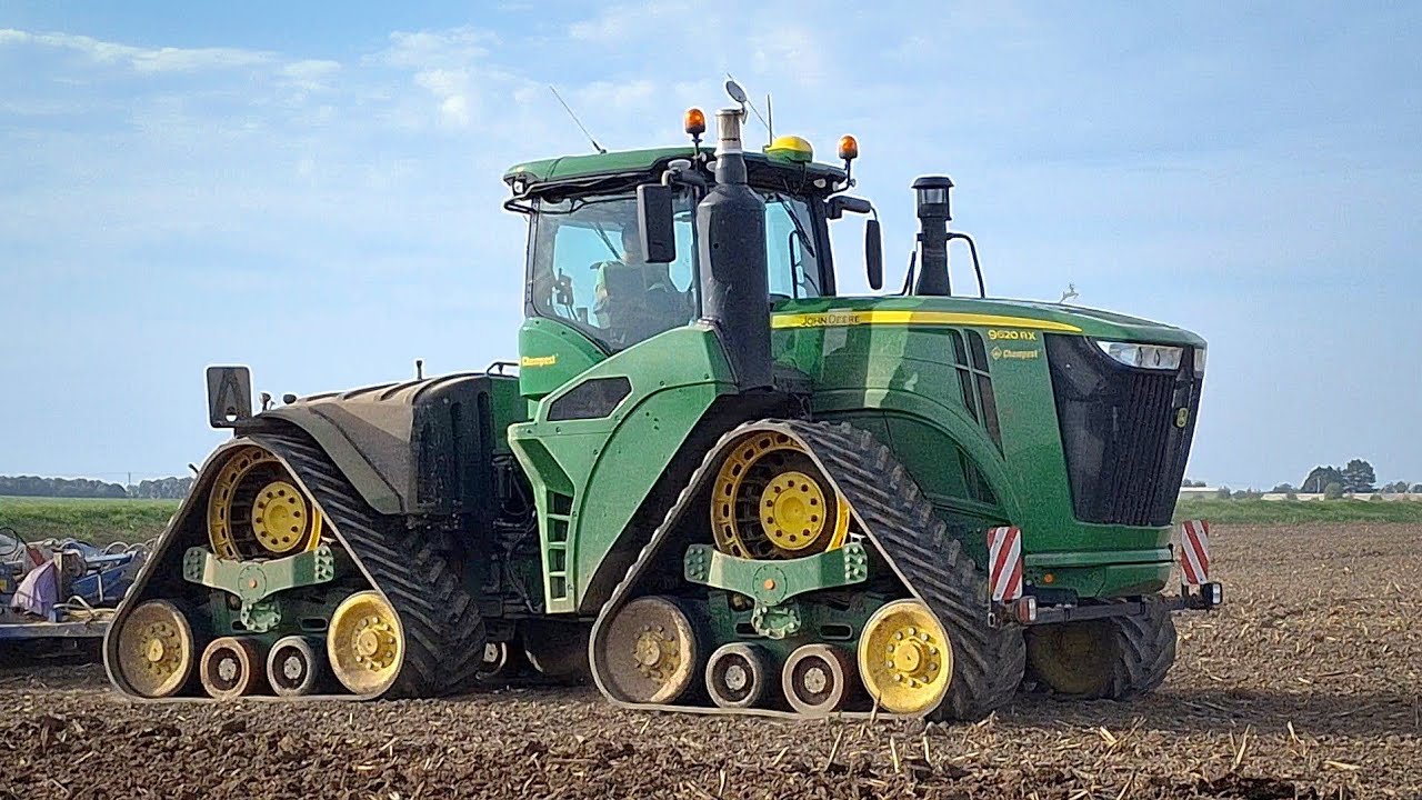 🇵🇱 Uprawa po kukurydzy 2023 / John Deere 9620RX + Köckerling Vector 900 / Kombinat Rolny Kietrz