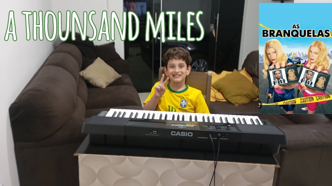 A Thounsand Miles no piano #juancarvalho