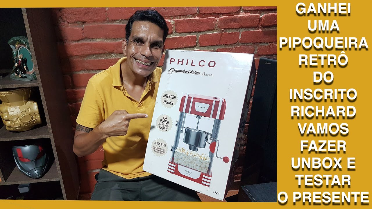 Presentão Pipoqueira Retro Classic Philco