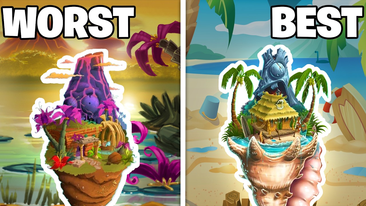 Я оценил каждый мир в PvZ2.