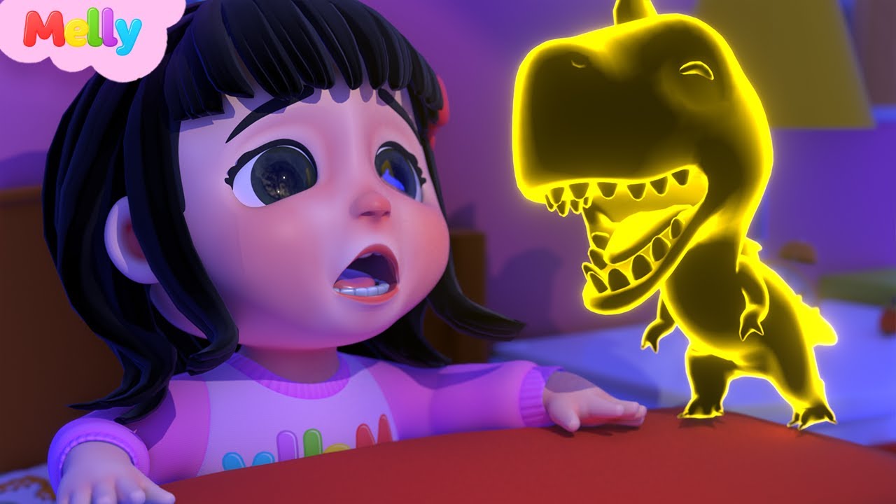 Monster in the Dark | Don't Be Afraid Of Monsters | Melly Nursery Rhymes & Kids Songs