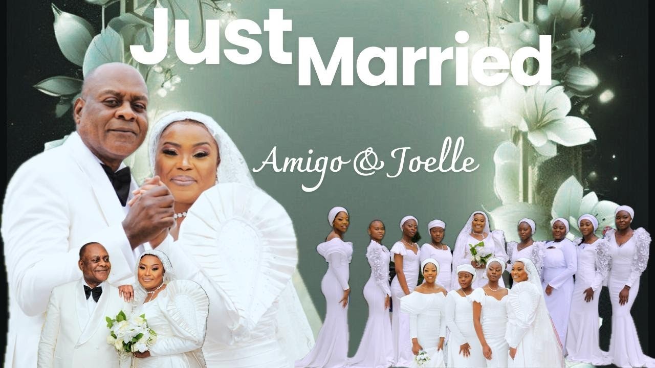 LE MARIAGE RELIGIEUX DE AMIGO ET JOELLE
