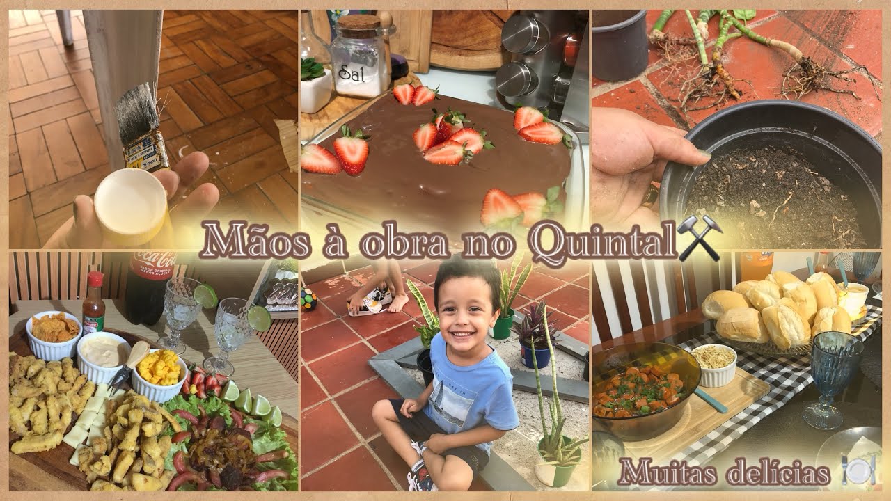 Mãos a obra no quintal / muitas receitas deliciosas 