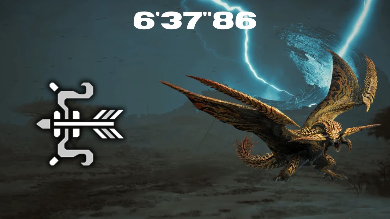 [MHWilds BETA] Rey Dau Bow solo | 6'37