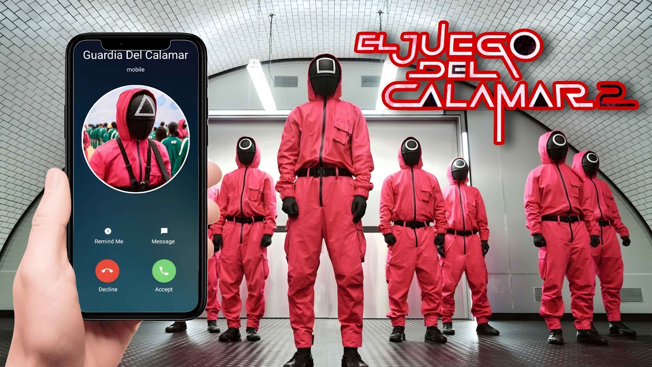 EL JUEGO DEL CALAMAR TEMPORADA 2 🟥⭕🔺🔐 (Llamada A El Guardia Del Calamar) 🟢🔴 @Despierta Tu Risa