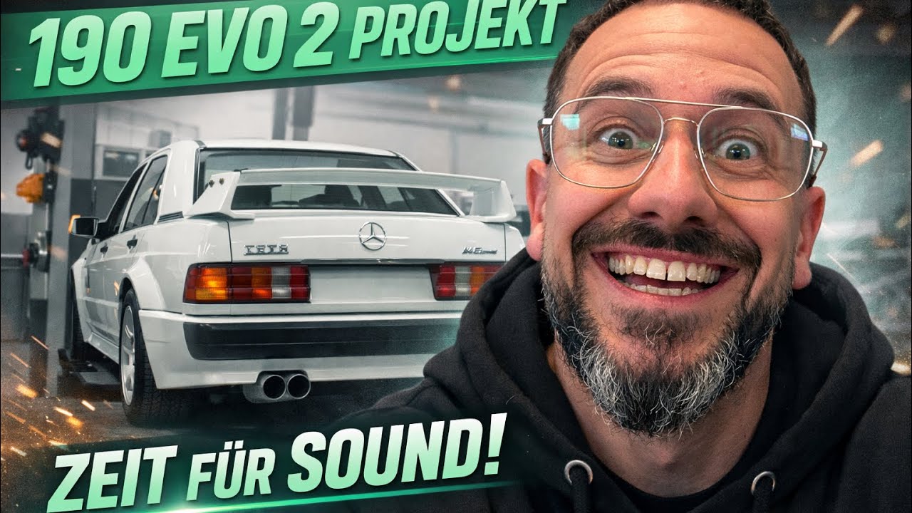 The 190E EVO 2 project...more sound