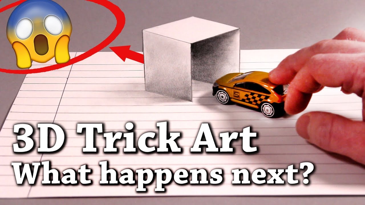 Easy 3D Drawing Illusions to Test Your Brain! Episode 2