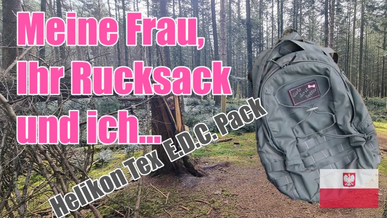 DER E.D.C.-Pack von Helikon Tex: Polens Antwort auf den Every Day Carry Rucksack!