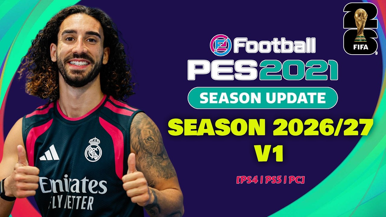 PES 2021 V1 СЕЗОН 2026/2027 + ПАТЧ ЧЕМПИОНАТА МИРА [ PS4 | PS5 | PC ]