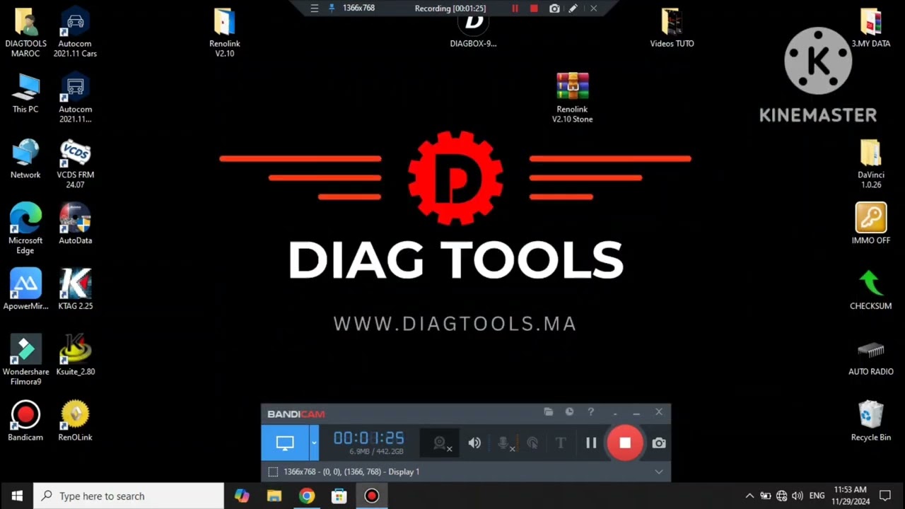 Installation Renolink 2.10 from diagtools.ma