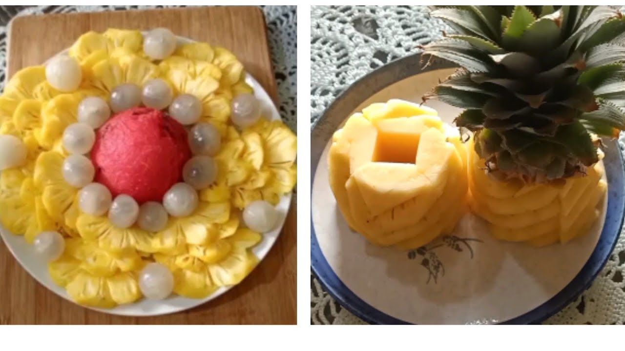 How to cut  pineapples