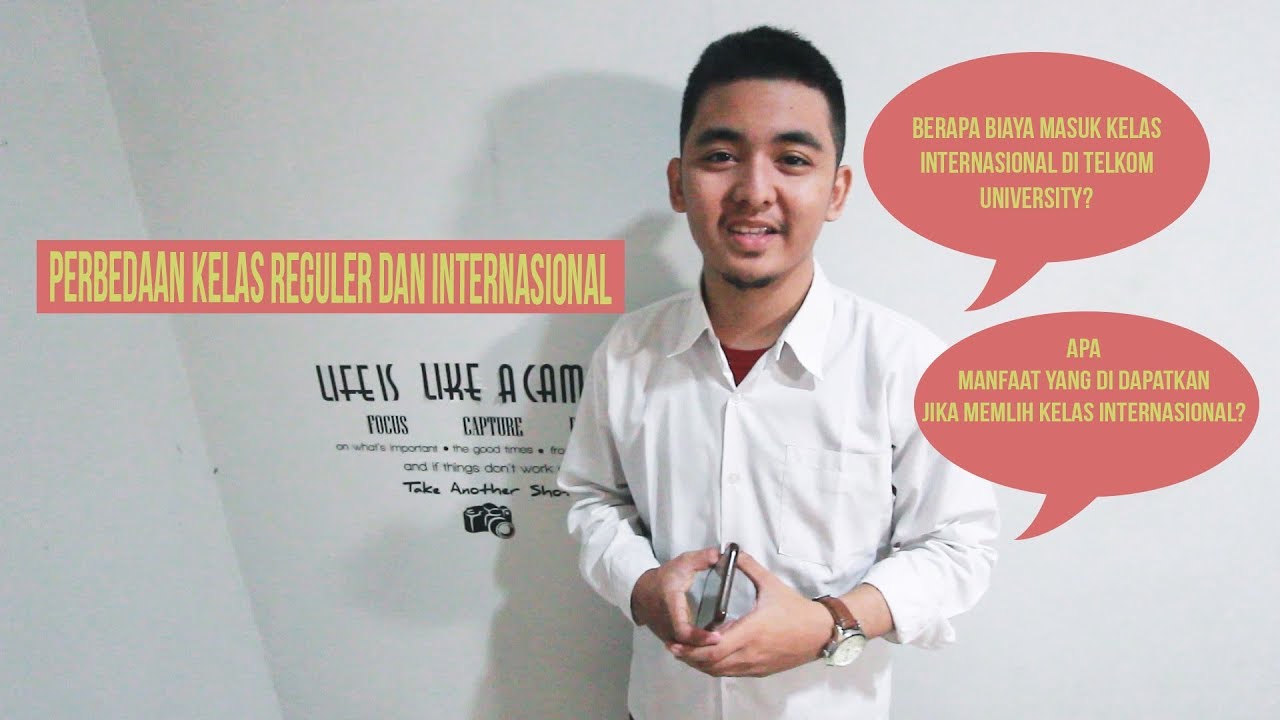 PERBEDAAN KELAS REGULER & INTERNASIONAL DI TELKOM UNIVERSITY