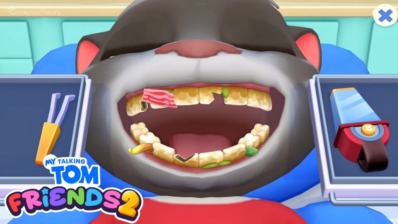 Dentist's Cabin in My Talking Tom Friends 2 (Android/iOS)