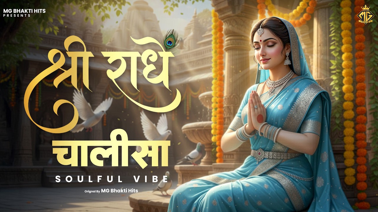 Shri Radhe Chalisa 🙏 Radha Rani Chalisa Full Path | Radhe Radhe Bhajan | Vrindavan Bhakti