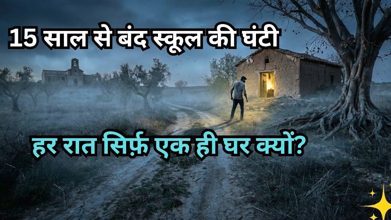 15 साल से बंद स्कूल की घंटी… और हर बार सिर्फ़ एक ही घर | सच्ची डरावनी कहानी