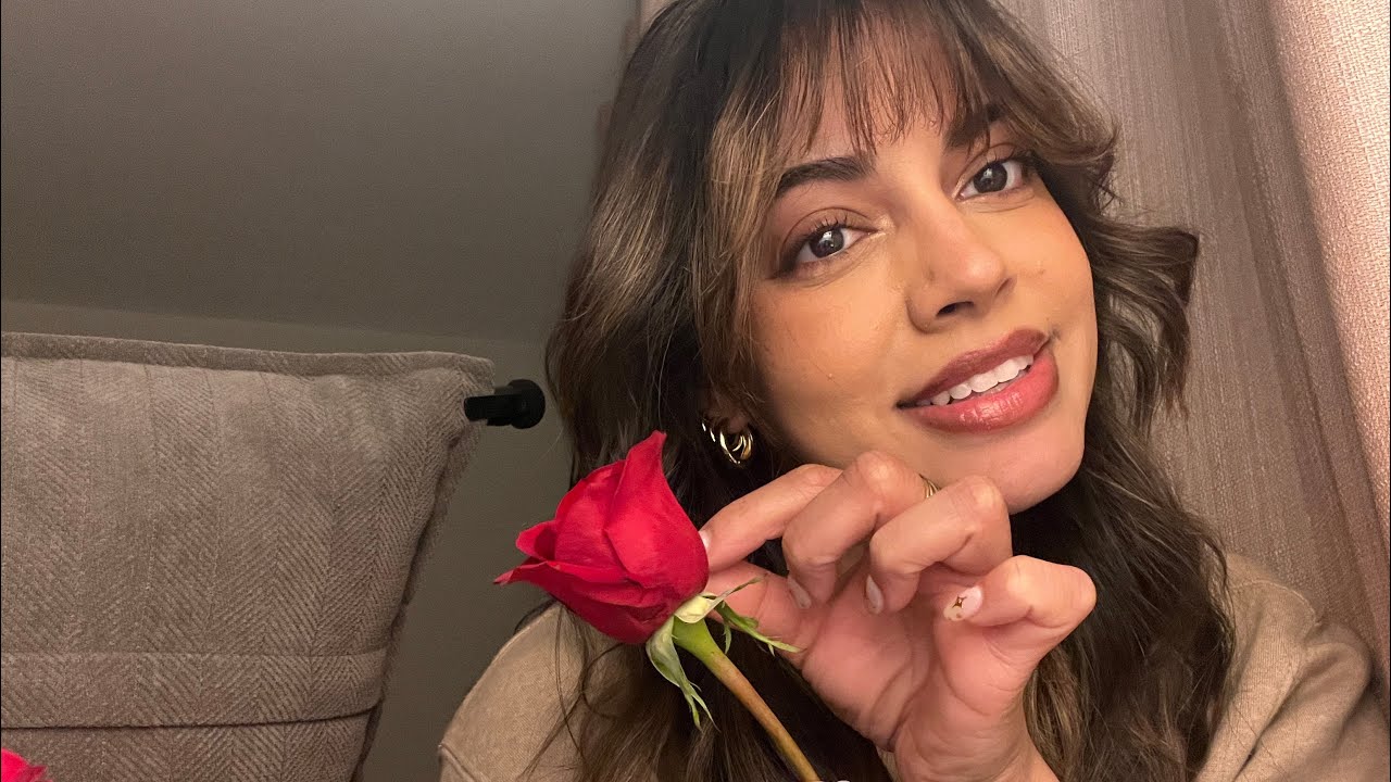 Does your crush love you or not? 🫶🏼🌹*ASMR roleplay* (Gum chewing)