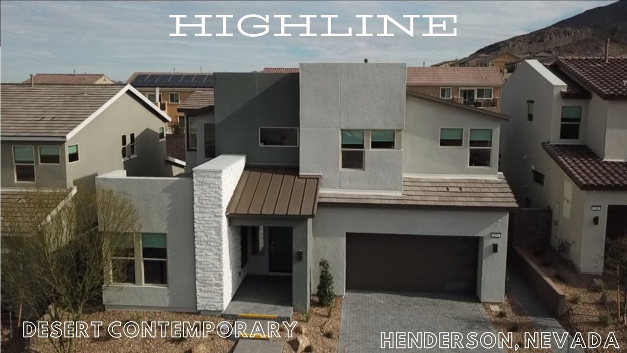 Desert Contemporary | Highline by Pardee Homes | Henderson Homes For Sale | $486,000 | 2,652 sq. ft.