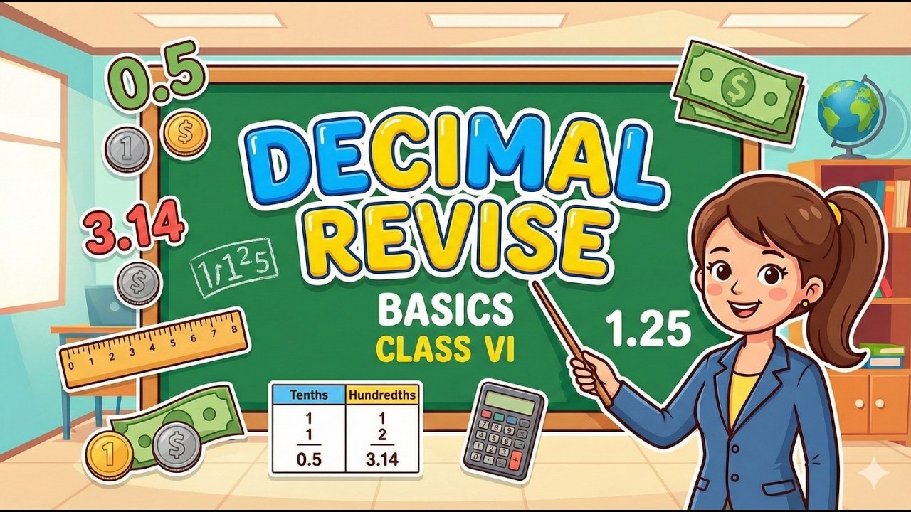 Decimal Revise Class VI