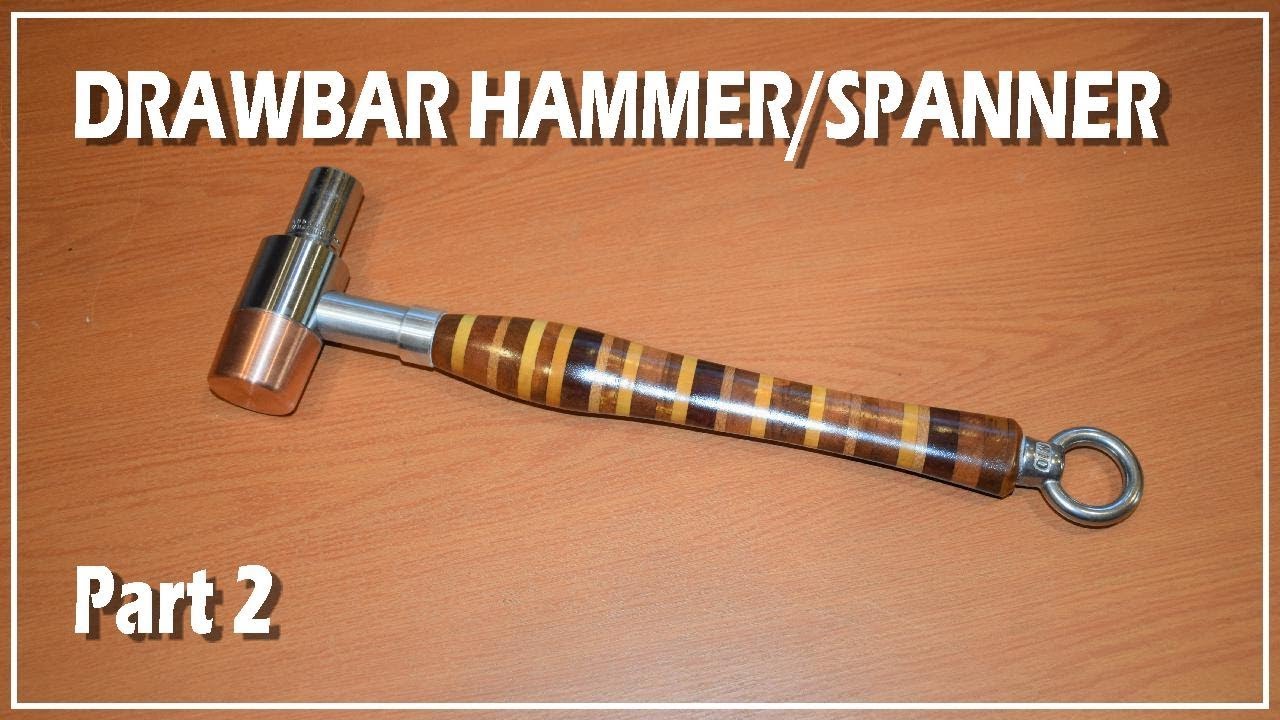 Drawbar Hammer. Laminating a Timber Handle
