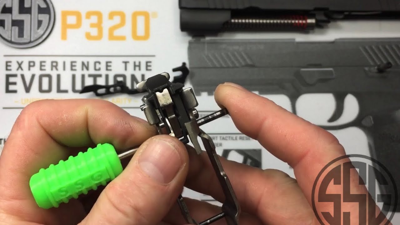 Sig Sauer P320 FCU reassembly