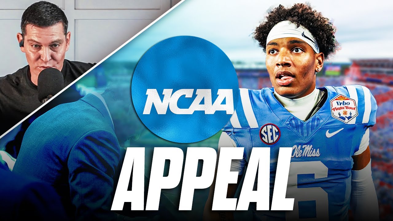 NCAA APPEALS Trinidad Chambliss’ injunction | Latest on Ole Miss QB