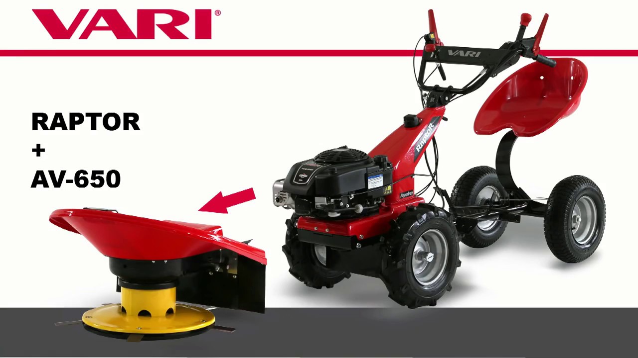 Daudzfunkcionālā pļaujma&scaron;īna RAPTOR Hydro + AV 650 sēdeklis