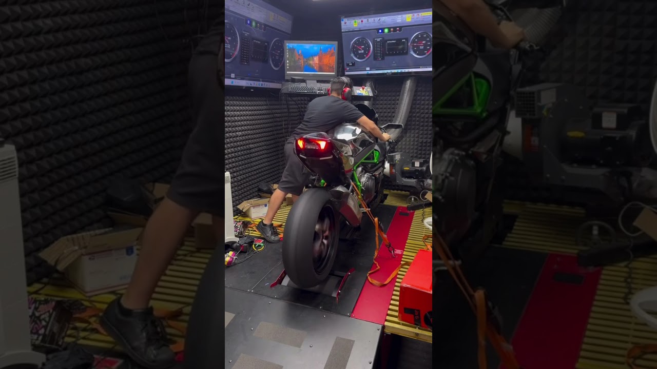 Kawasaki ninja H2R bike engine tuning 