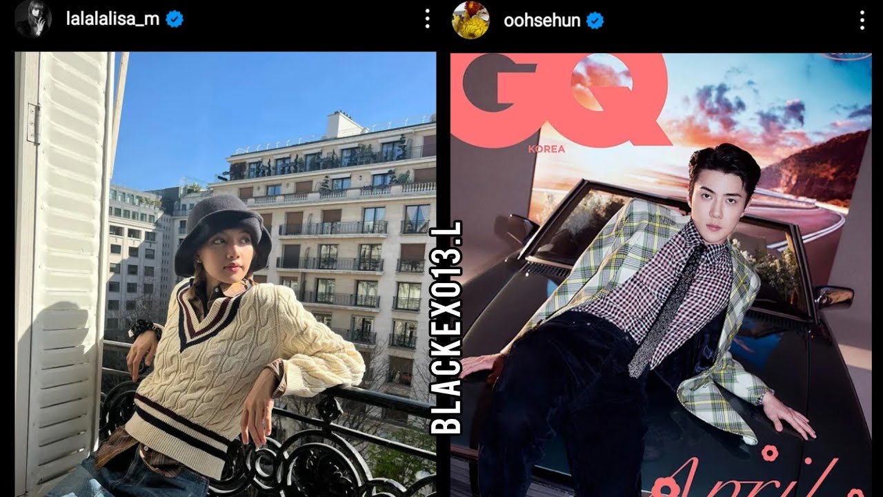 HUNLISA - ' what was he thinking that left a trace | sehun's lovestagram failed! 
