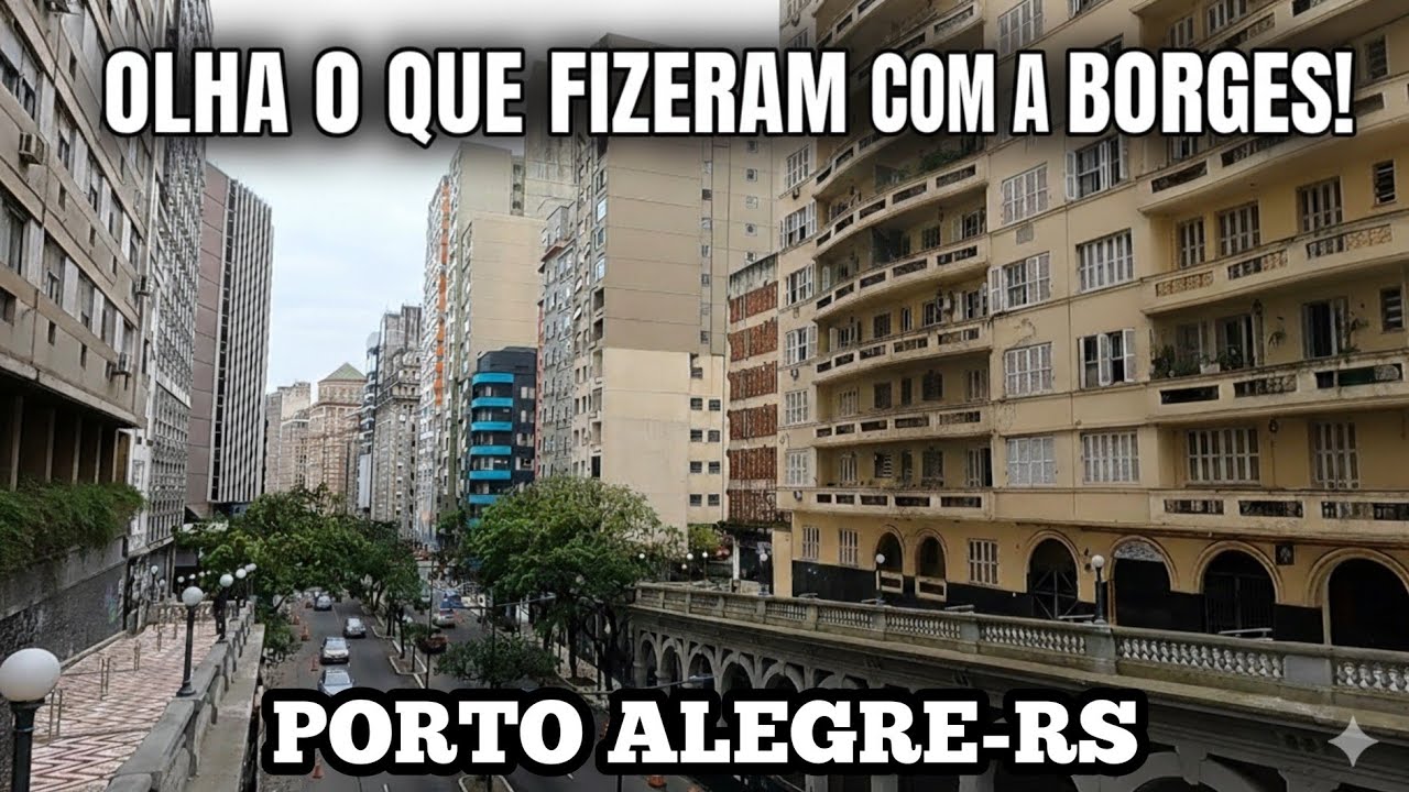 PORTO ALEGRE-AVENIDA BORGES DE MEDEIROS ATÉ AO CENTRO 
