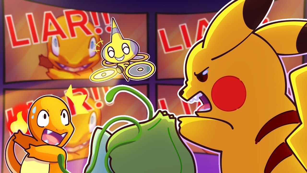 I made a Jackbox Style Pokemon Gameshow and forced 4 YouTubers to play!