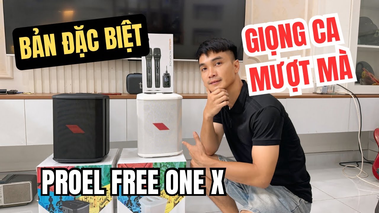 Sang Xịn Mịn! Khám Phá Loa Proel Free One X Trắng Phiên Bản Đặc Biệt