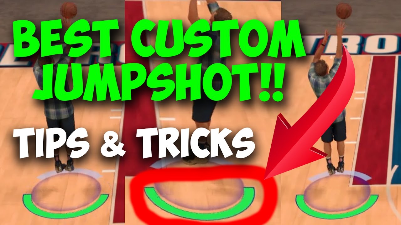 BEST CUSTOM JUMPSHOT! Secrets to Making Your Custom Jumpshot! - NBA 2K17