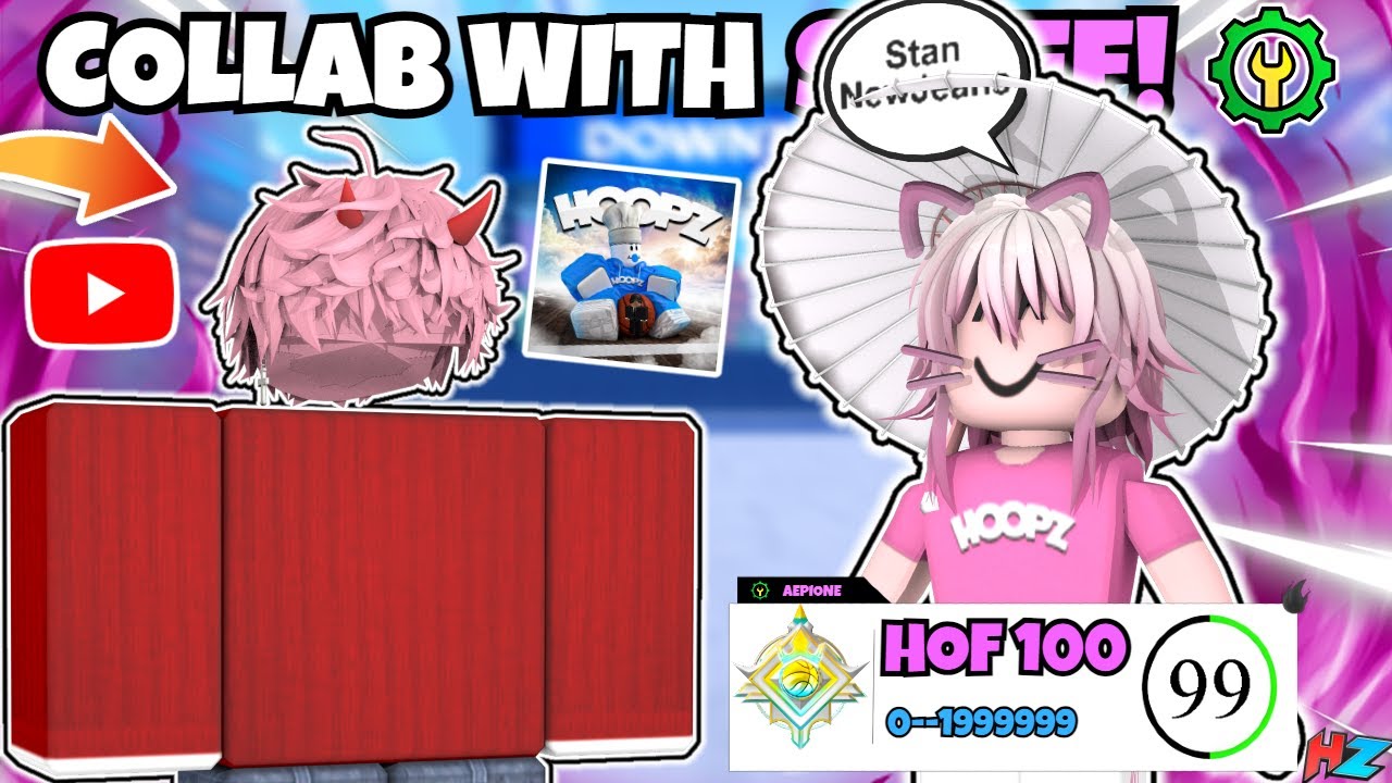 I Ran With A @robloxhoopz Staff In Hoopz! 😱👀 (Roblox Hoopz)