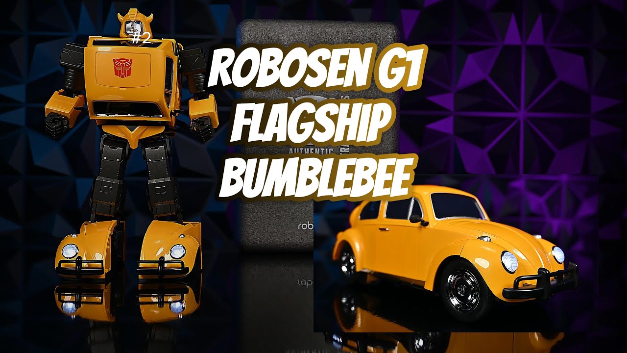 Распаковка флагманского Bumblebee Robosen G1