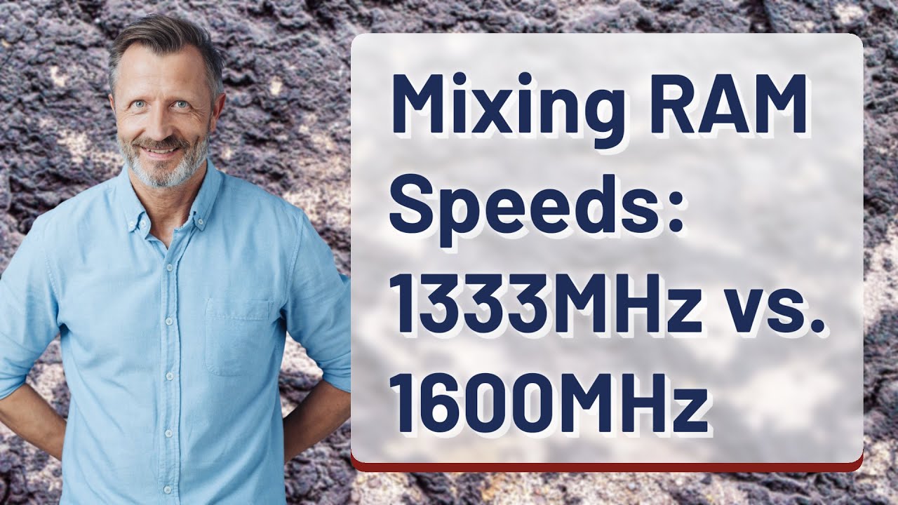 Mieszanie prędkości pamięci RAM: 1333 MHz vs. 1600 MHz