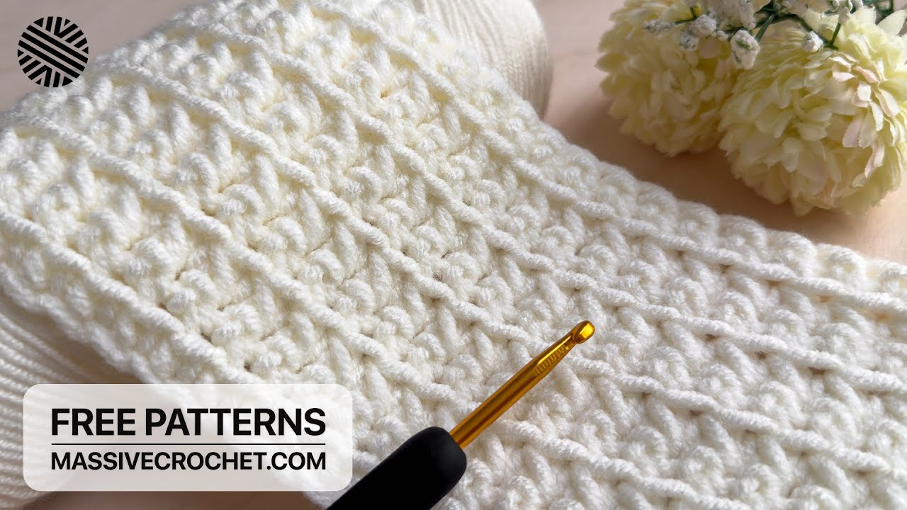 SUPER-DUPER EASY & FAST Crochet Pattern for Beginners!⚡️Crochet Stitch for Baby Blanket & Bag