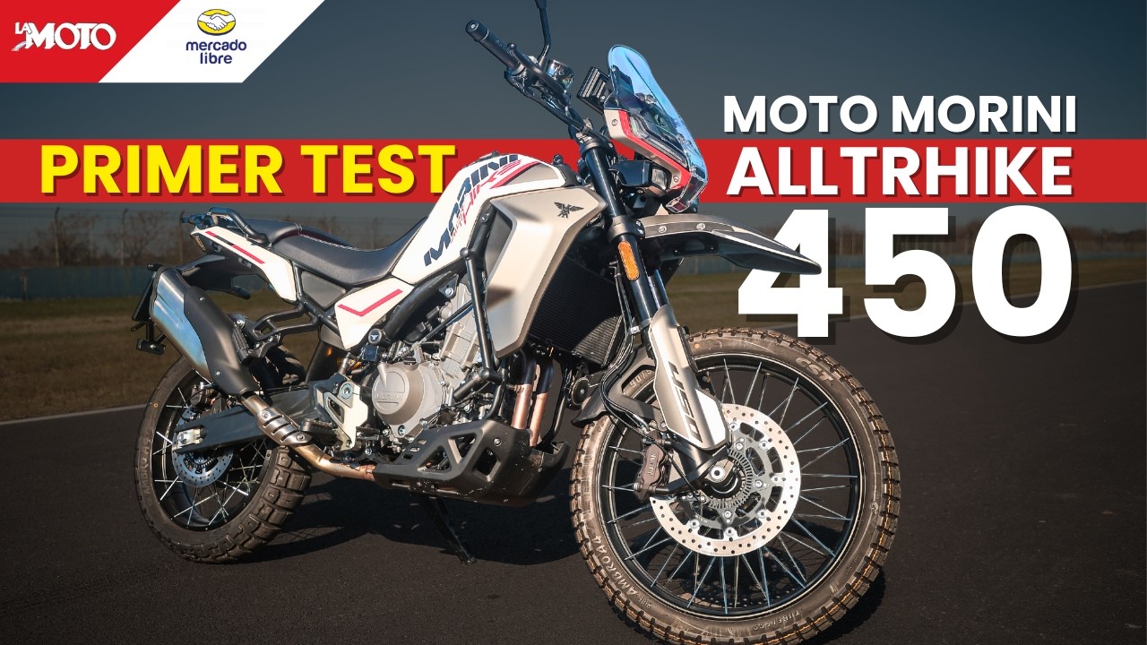 MOTO MORINI ALLTRHIKE 450 | PRIMICIA MUNDIAL de la Adventure