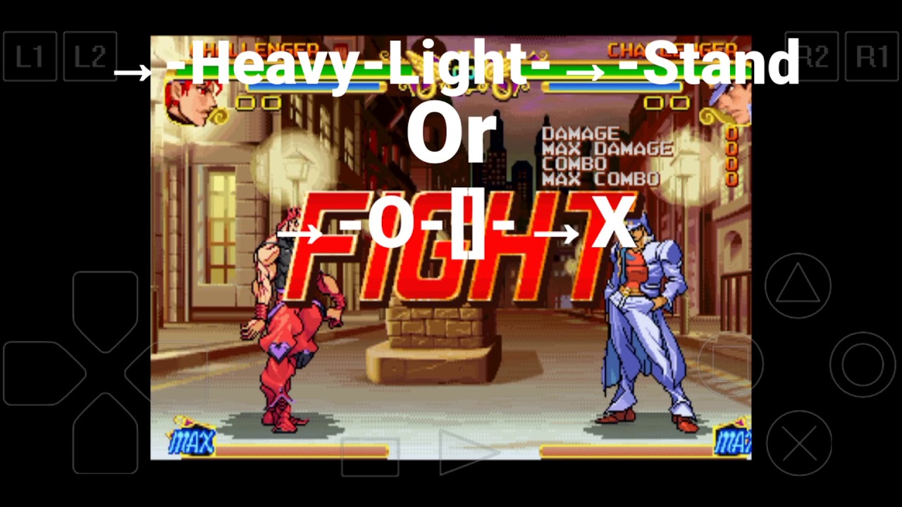 How To Time Stop in Jojo bizzare adventure PS1