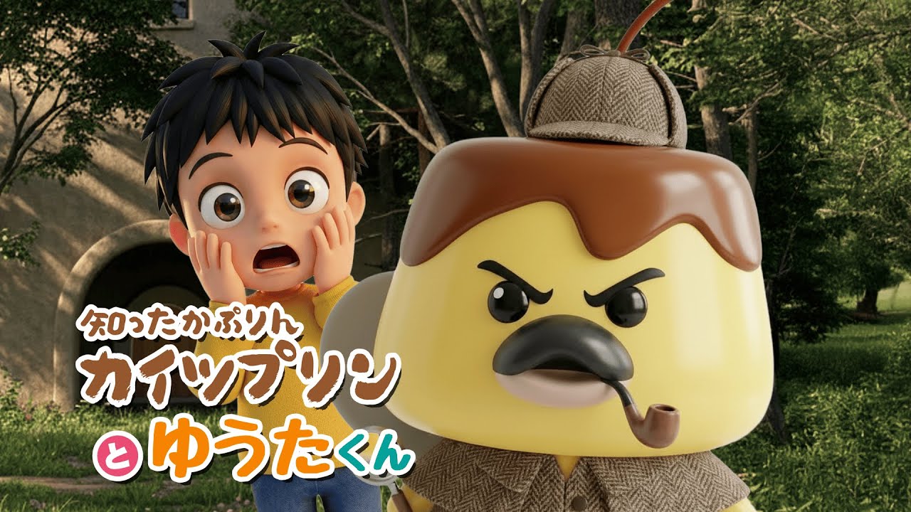 知ったかぷりんカイツプリンとゆうたくん